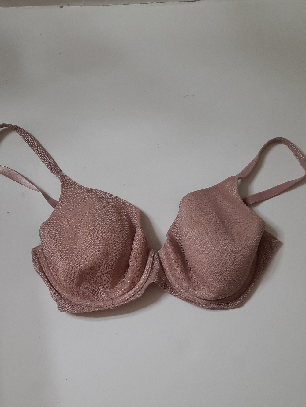 Victoria's Secret Shimmery Mauve Push-Up Bra